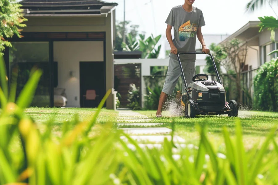small lawn cutter